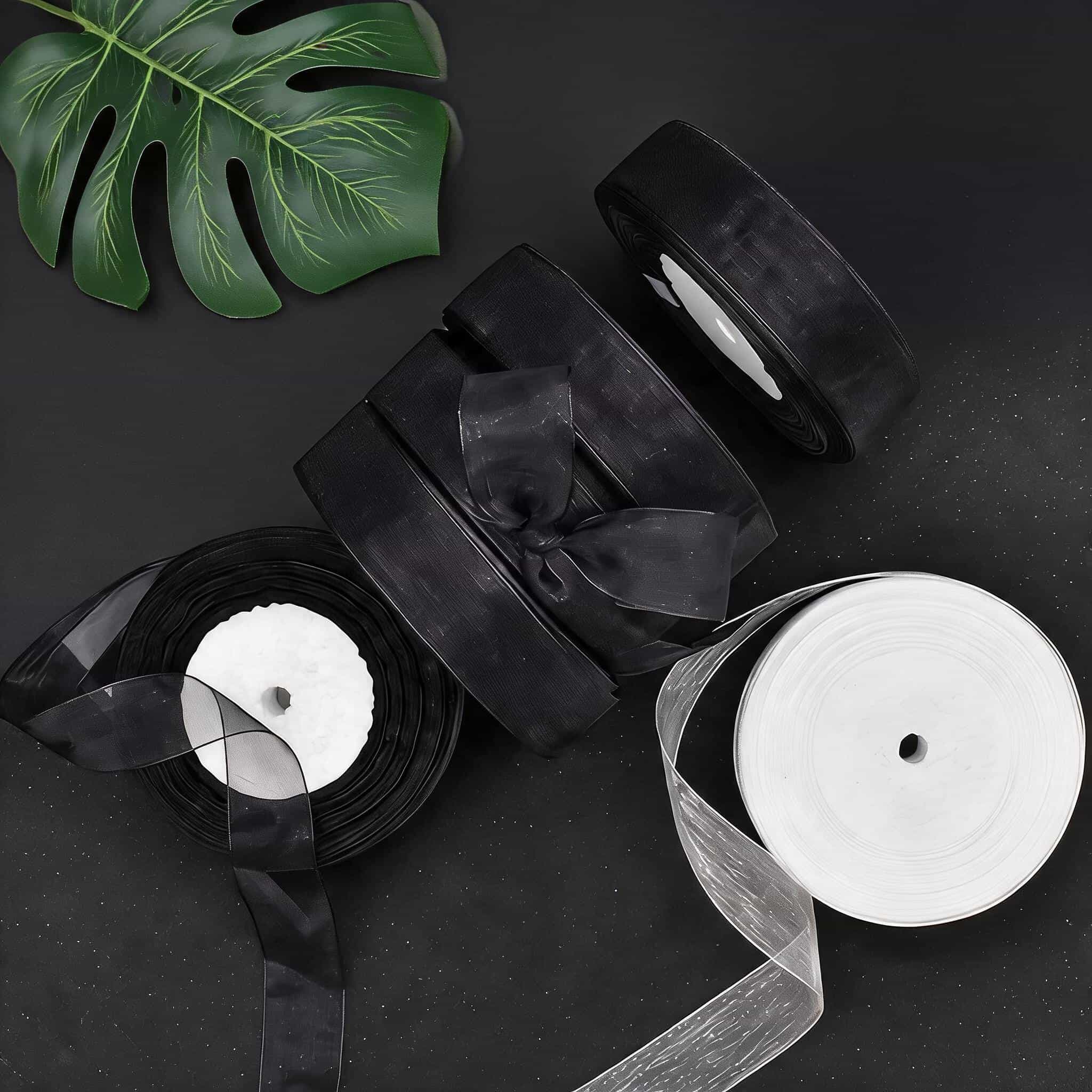 Sheer Organza Ribbon — Floral & Gift Wrap Voile, 45.7 m Roll
